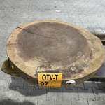 Rosewood schijf, Dikte 80mm, Ø 600mm